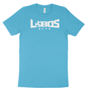 LOBOS RUSH BELLA TEE - WHITE PRINT - 14 COLOR OPTIONS