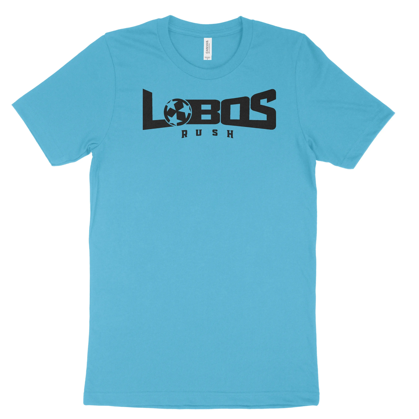 LOBOS RUSH BELLA TEE - BLACK PRINT - 10 COLOR OPTIONS PrinthouseOB
