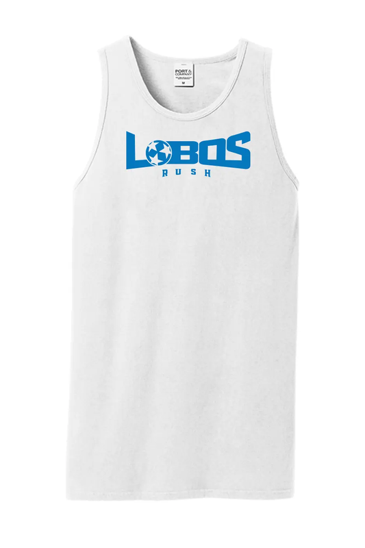 LOBOS RUSH Beach Wash® TANK - RUSH BLUE PRINT - 10 COLOR OPTIONS PrinthouseOB