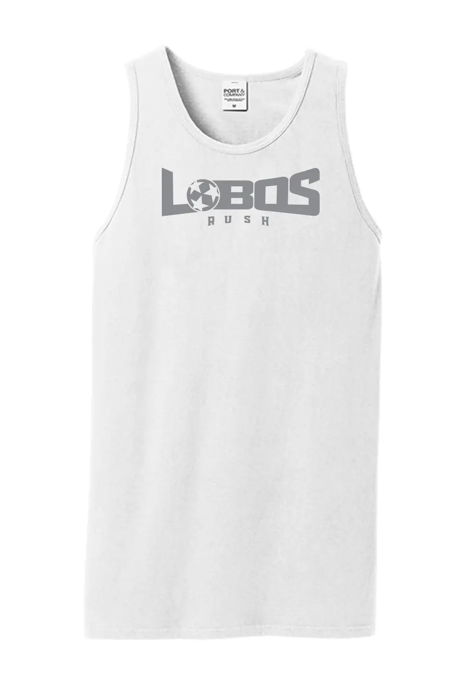 LOBOS RUSH Beach Wash® TANK - GREY PRINT - 10 COLOR OPTIONS PrinthouseOB