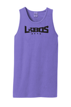 Load image into Gallery viewer, LOBOS RUSH Beach Wash® TANK - BLACK PRINT - 11 COLOR OPTIONS