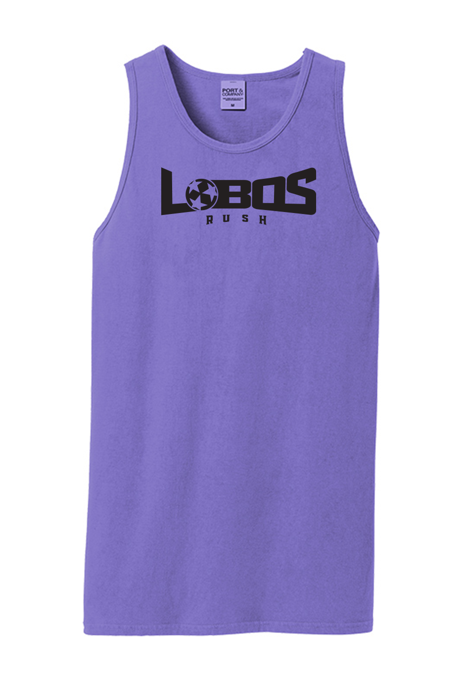 LOBOS RUSH Beach Wash® TANK - BLACK PRINT - 11 COLOR OPTIONS