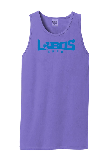 LOBOS RUSH Beach Wash® TANK - RUSH BLUE PRINT - 10 COLOR OPTIONS PrinthouseOB