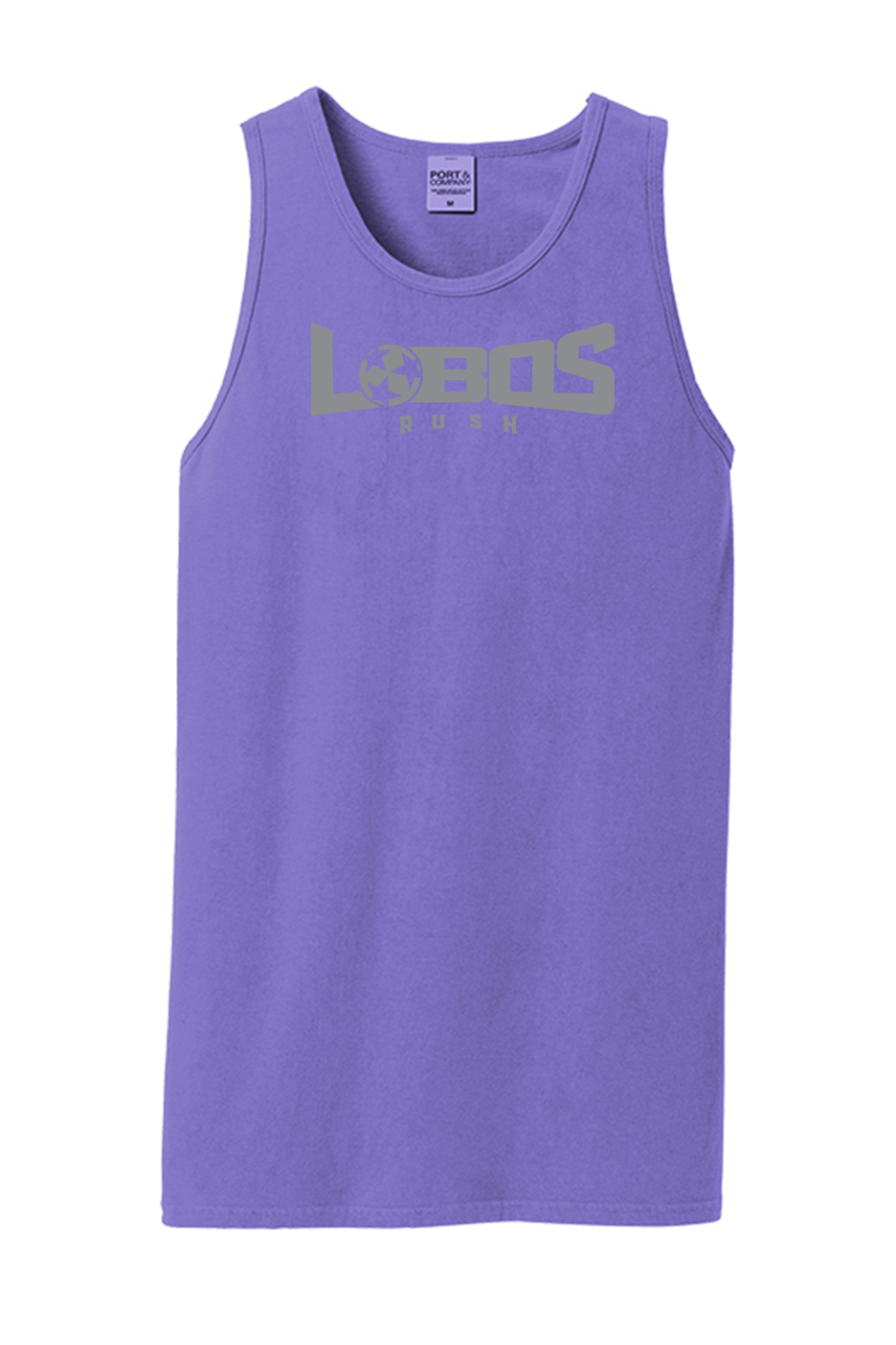 LOBOS RUSH Beach Wash® TANK - GREY PRINT - 10 COLOR OPTIONS