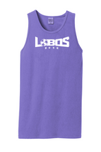 Load image into Gallery viewer, LOBOS RUSH Beach Wash® TANK - WHITE PRINT - 9 COLOR OPTIONS