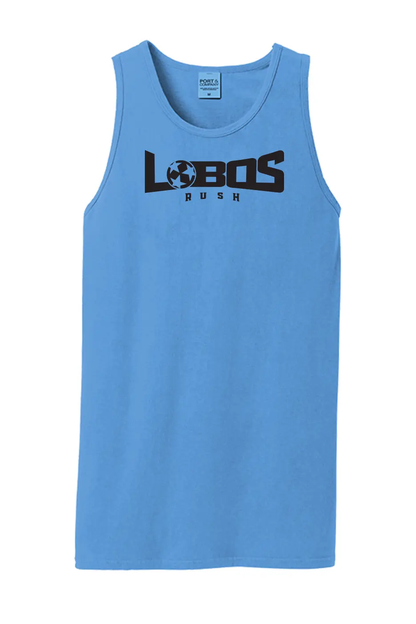 LOBOS RUSH Beach Wash® TANK - BLACK PRINT - 11 COLOR OPTIONS PrinthouseOB