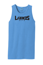 Load image into Gallery viewer, LOBOS RUSH Beach Wash® TANK - BLACK PRINT - 11 COLOR OPTIONS