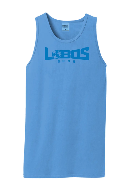 LOBOS RUSH Beach Wash® TANK - RUSH BLUE PRINT - 10 COLOR OPTIONS PrinthouseOB