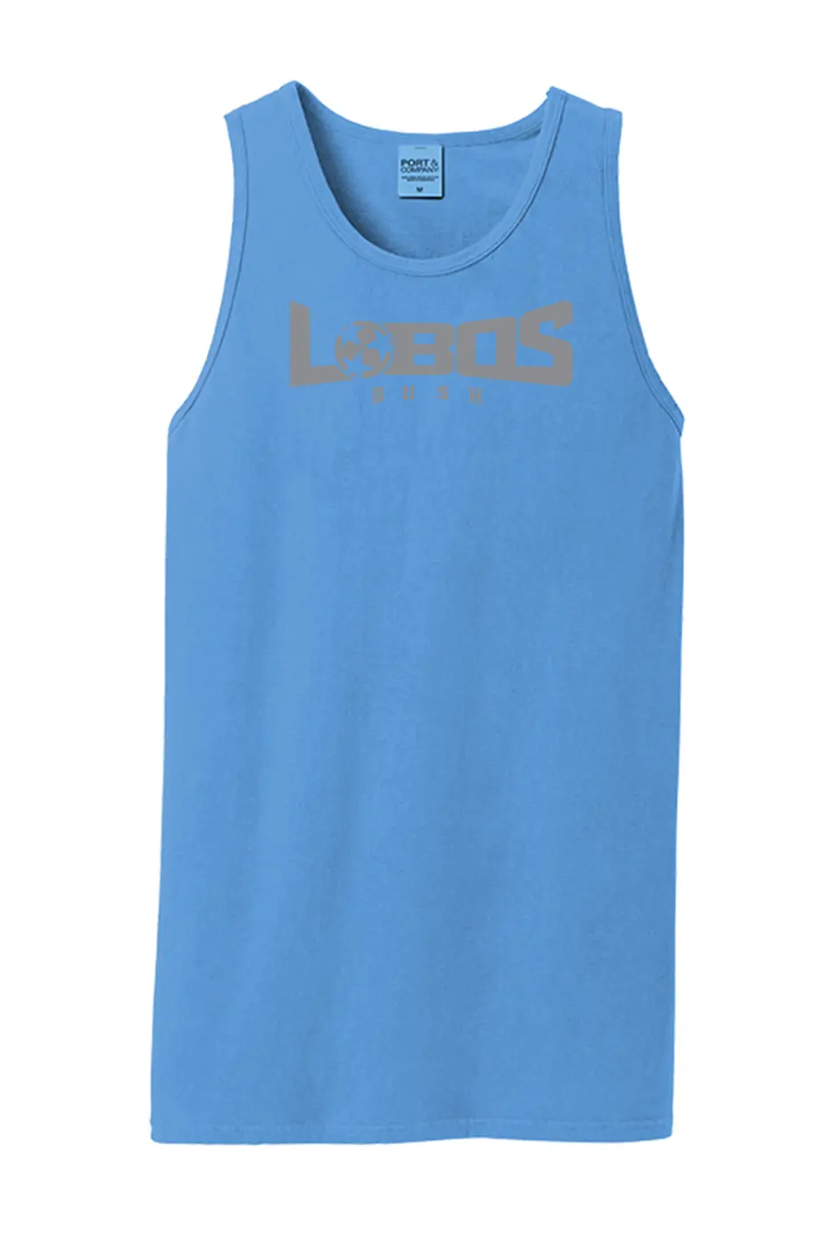 LOBOS RUSH Beach Wash® TANK - GREY PRINT - 10 COLOR OPTIONS PrinthouseOB
