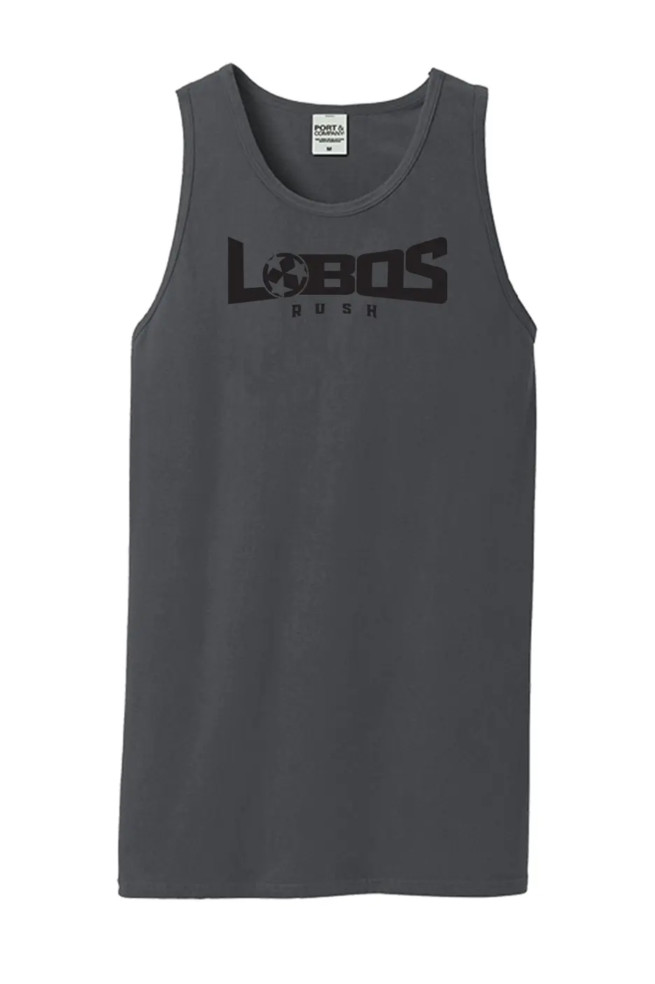 LOBOS RUSH Beach Wash® TANK - BLACK PRINT - 11 COLOR OPTIONS PrinthouseOB