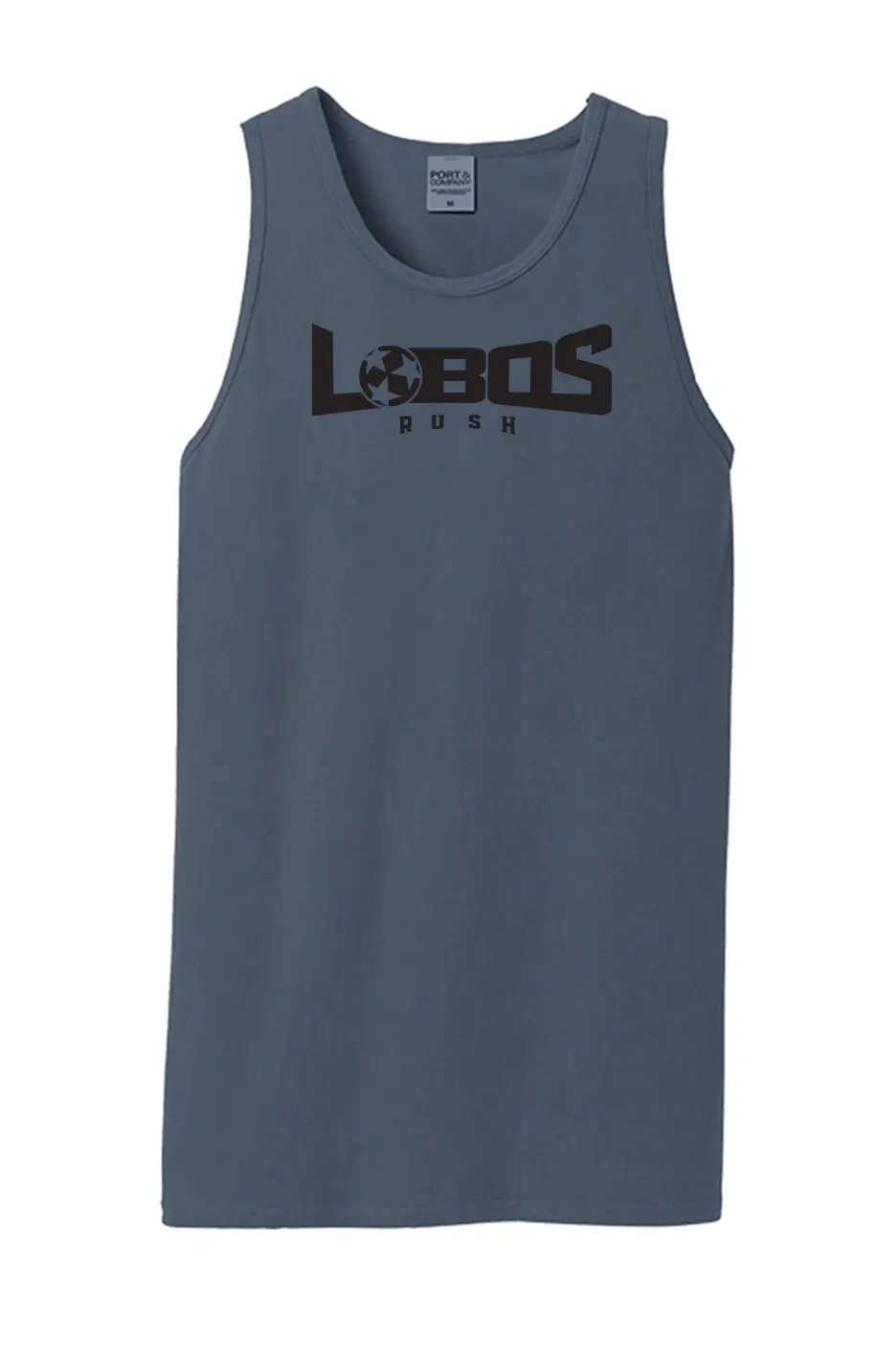 LOBOS RUSH Beach Wash® TANK - BLACK PRINT - 11 COLOR OPTIONS PrinthouseOB