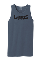 Load image into Gallery viewer, LOBOS RUSH Beach Wash® TANK - BLACK PRINT - 11 COLOR OPTIONS