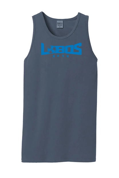 LOBOS RUSH Beach Wash® TANK - RUSH BLUE PRINT - 10 COLOR OPTIONS PrinthouseOB