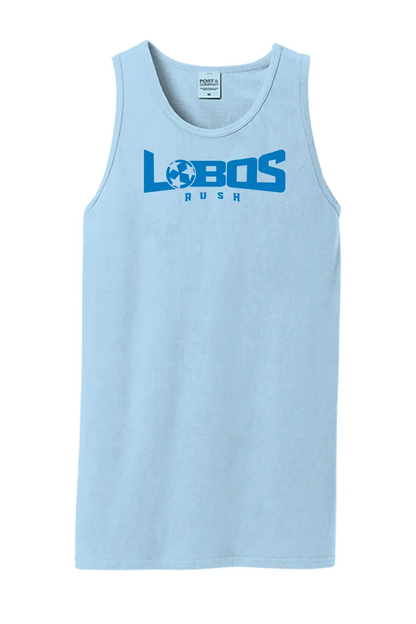 LOBOS RUSH Beach Wash® TANK - RUSH BLUE PRINT - 10 COLOR OPTIONS PrinthouseOB