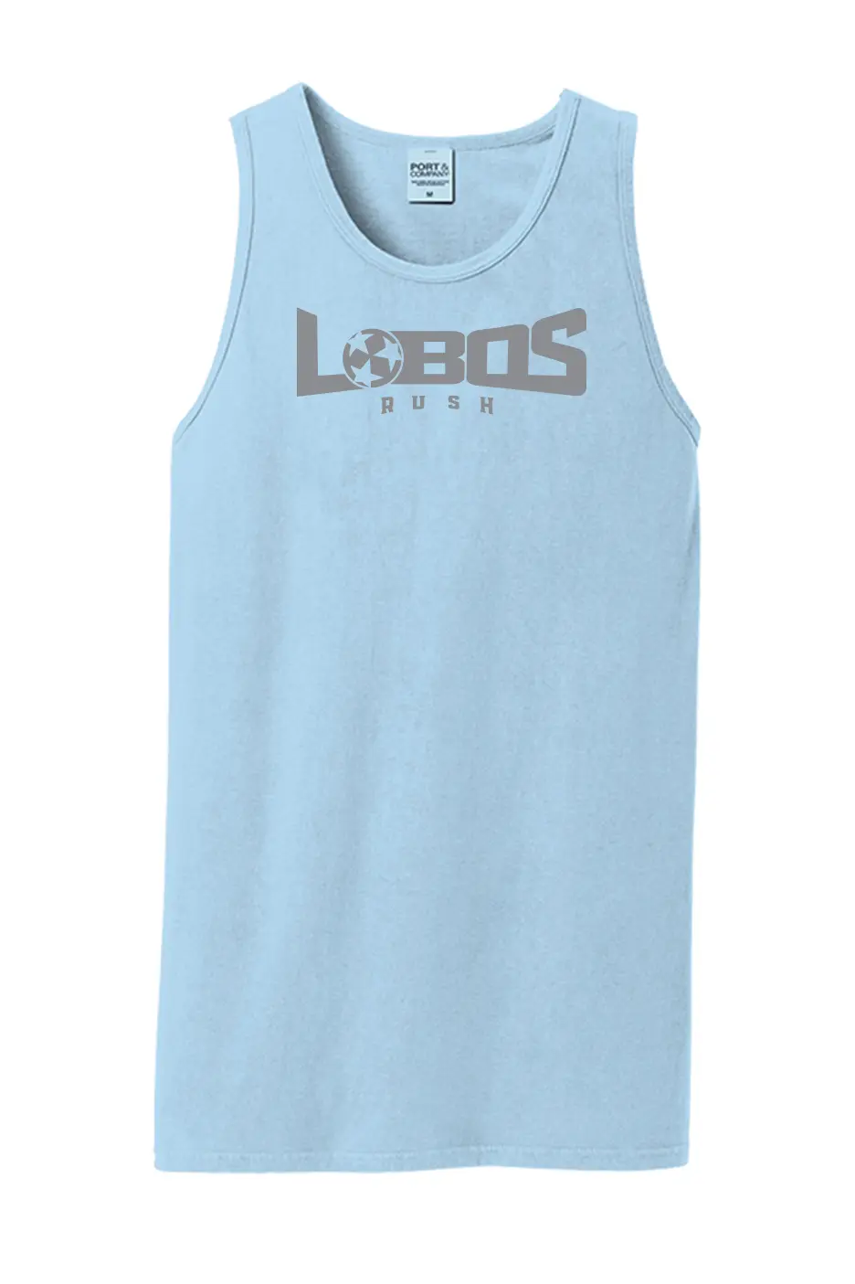 LOBOS RUSH Beach Wash® TANK - GREY PRINT - 10 COLOR OPTIONS PrinthouseOB