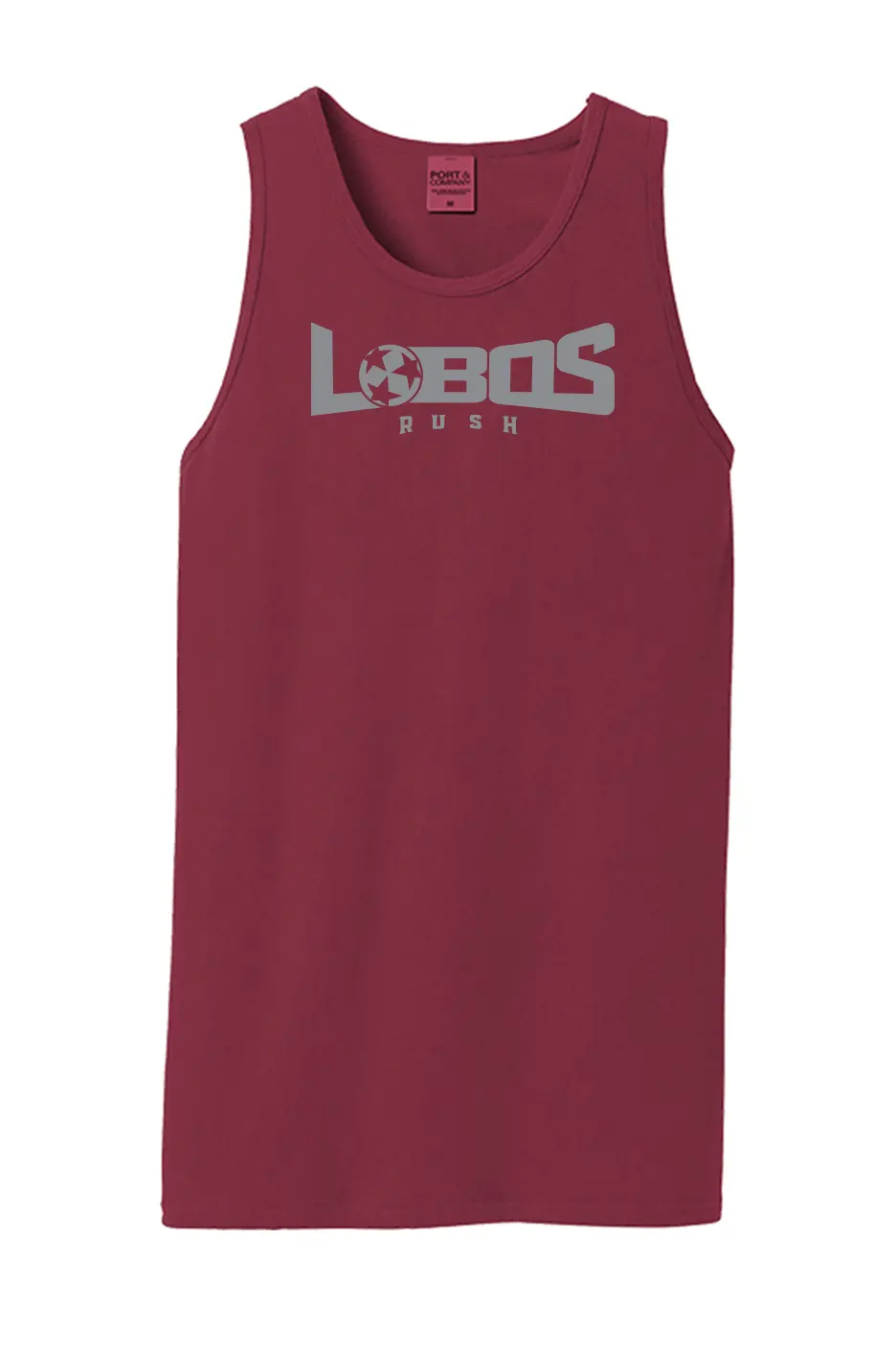 LOBOS RUSH Beach Wash® TANK - GREY PRINT - 10 COLOR OPTIONS PrinthouseOB