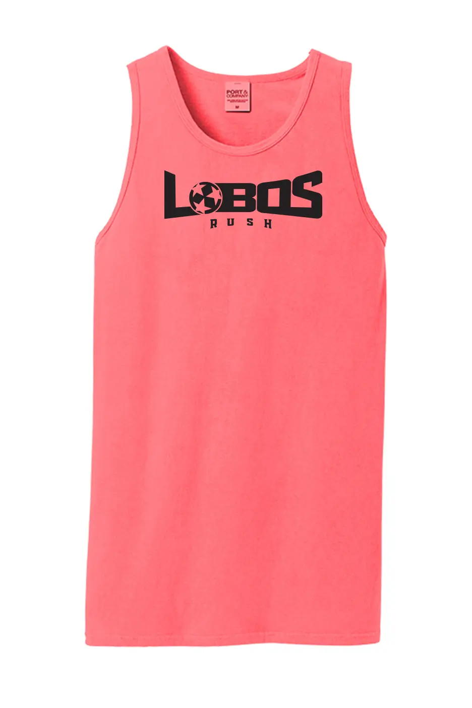 LOBOS RUSH Beach Wash® TANK - BLACK PRINT - 11 COLOR OPTIONS PrinthouseOB