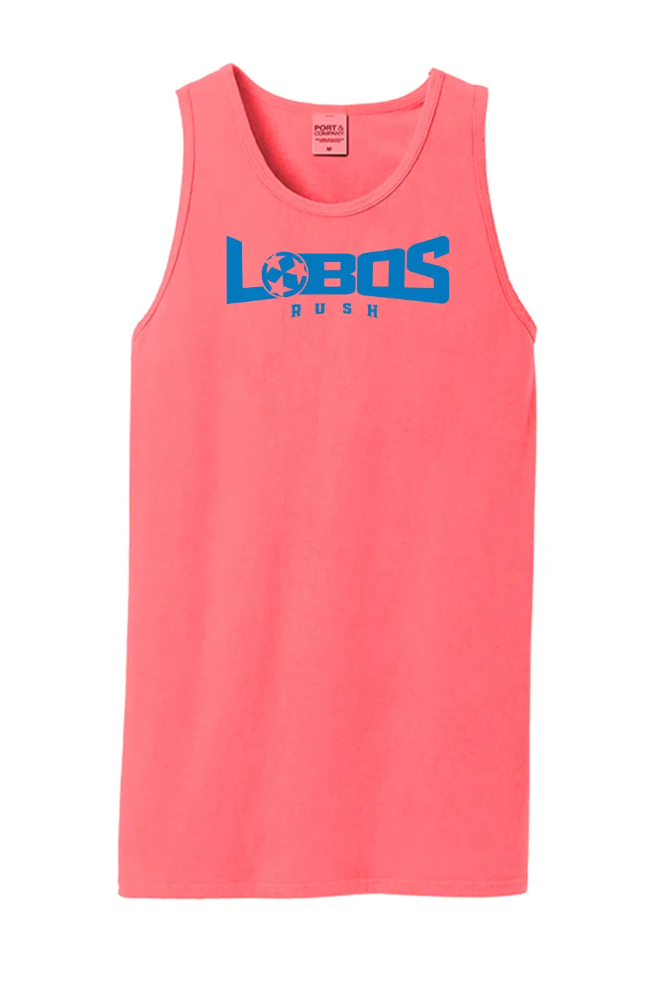 LOBOS RUSH Beach Wash® TANK - RUSH BLUE PRINT - 10 COLOR OPTIONS PrinthouseOB