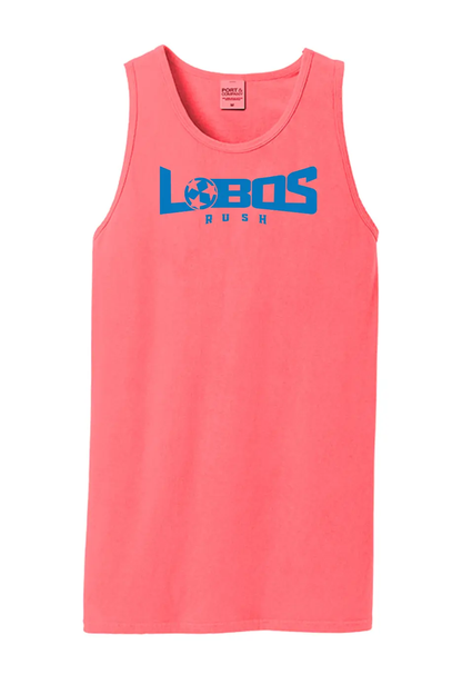 LOBOS RUSH Beach Wash® TANK - RUSH BLUE PRINT - 10 COLOR OPTIONS PrinthouseOB