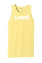 Load image into Gallery viewer, LOBOS RUSH Beach Wash® TANK - WHITE PRINT - 9 COLOR OPTIONS