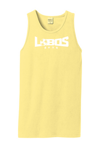 LOBOS RUSH Beach Wash® TANK - WHITE PRINT - 9 COLOR OPTIONS