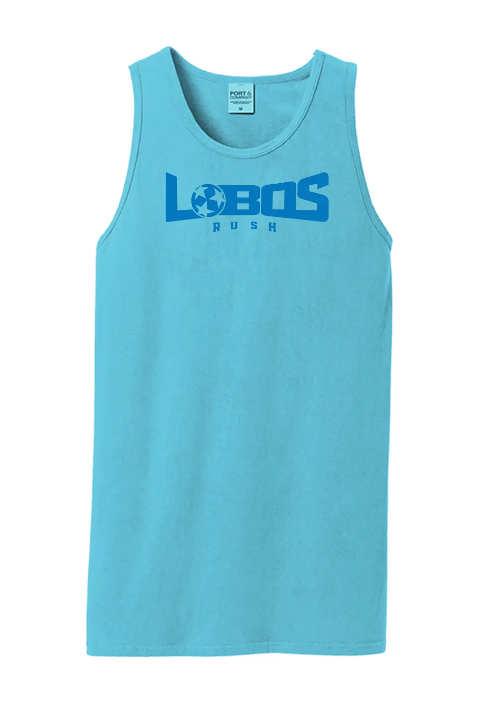 LOBOS RUSH Beach Wash® TANK - RUSH BLUE PRINT - 10 COLOR OPTIONS PrinthouseOB