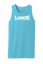 Load image into Gallery viewer, LOBOS RUSH Beach Wash® TANK - WHITE PRINT - 9 COLOR OPTIONS