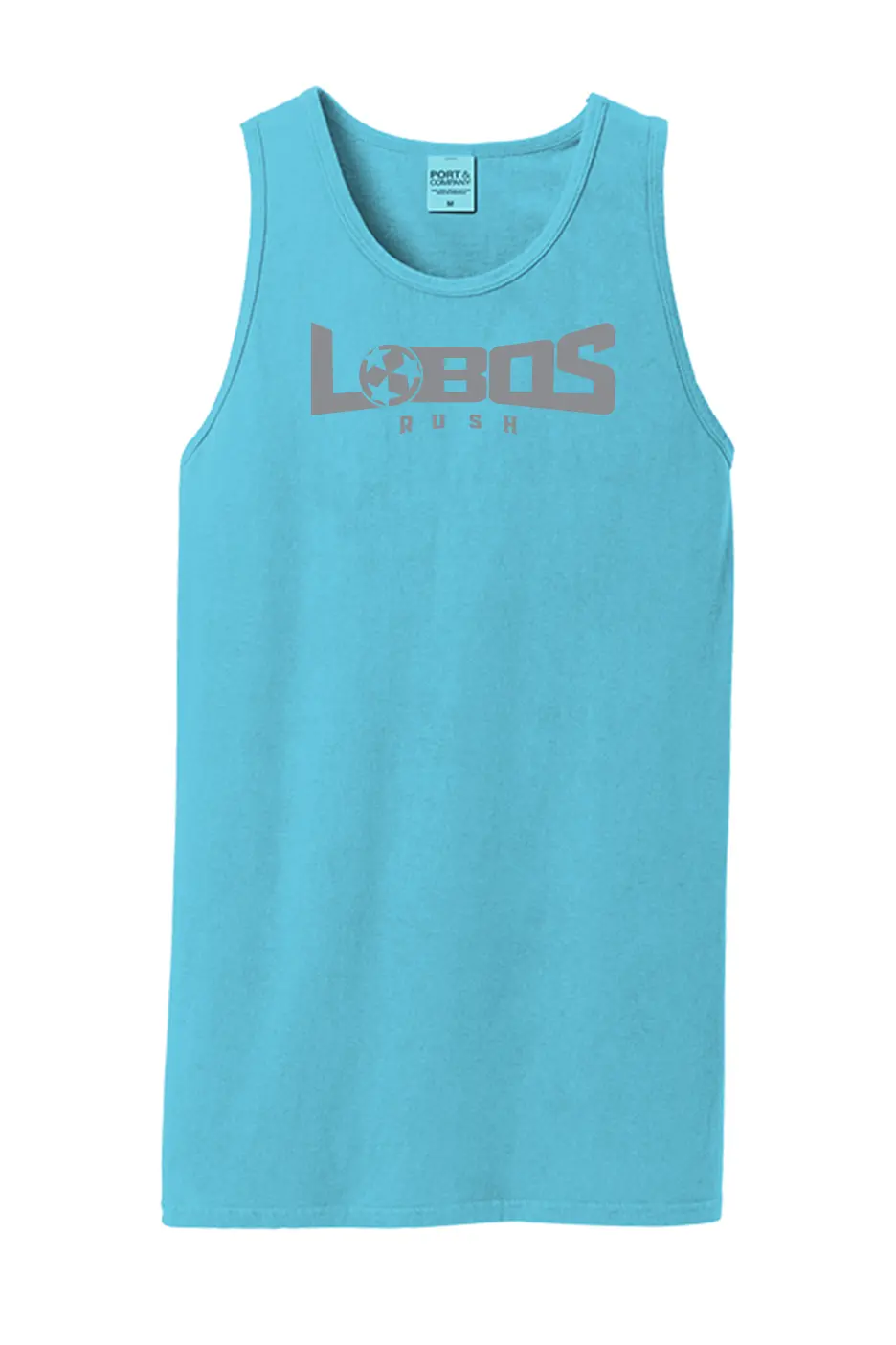 LOBOS RUSH Beach Wash® TANK - GREY PRINT - 10 COLOR OPTIONS PrinthouseOB