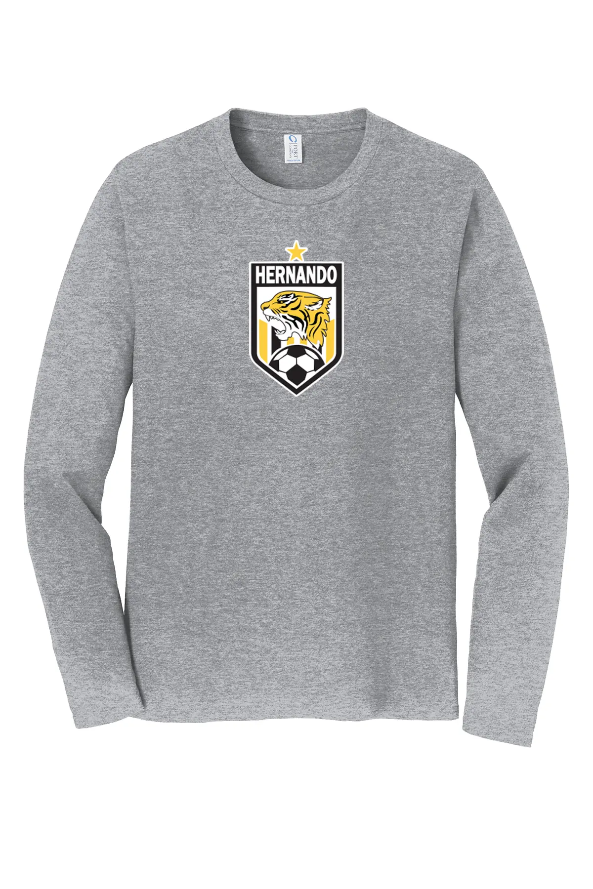 Hernando Soccer - Port & Company® Long Sleeve Fan Favorite™ Tee - 6 Color Options PrinthouseOB