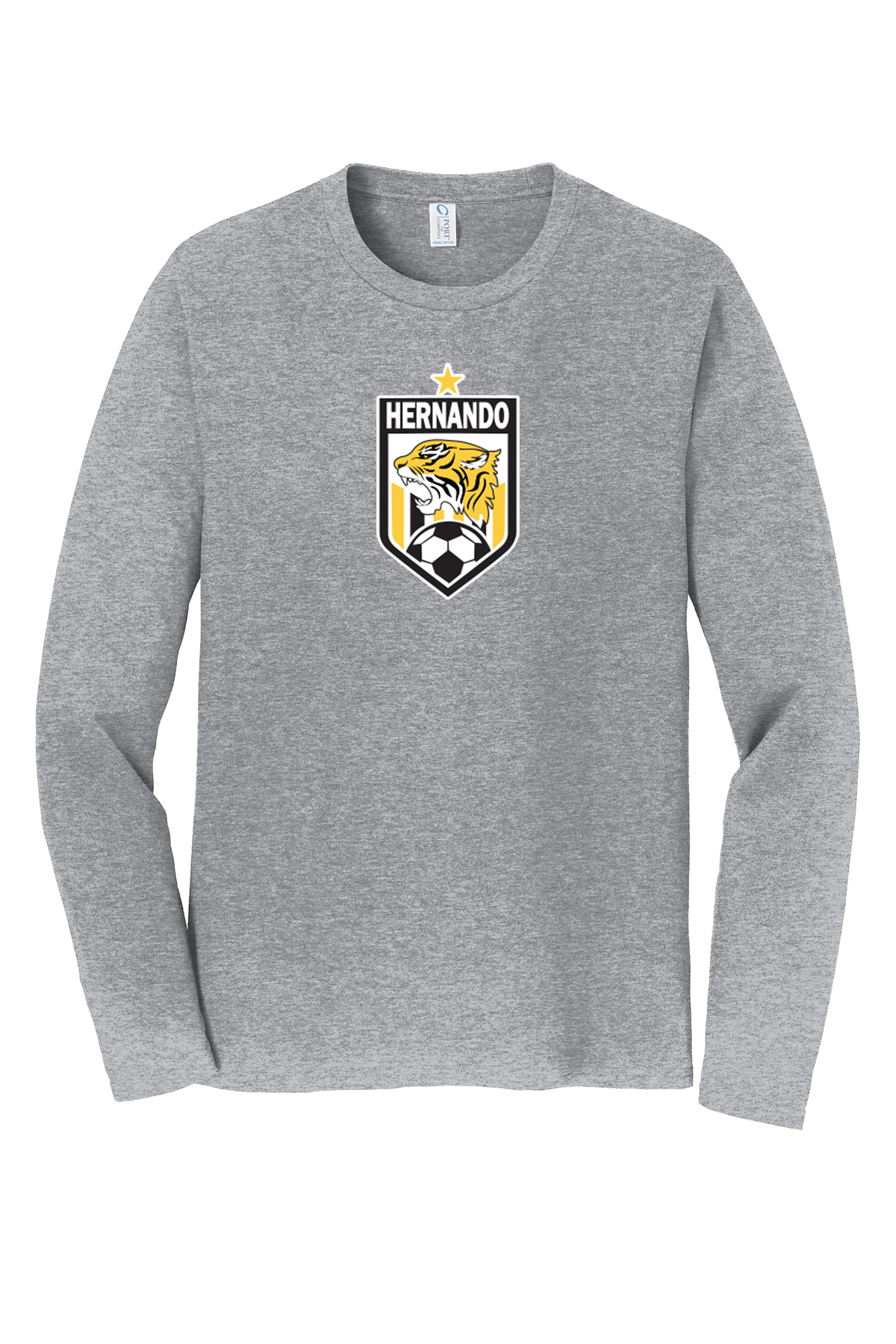Hernando Soccer - Port & Company® Long Sleeve Fan Favorite™ Tee - 6 Color Options