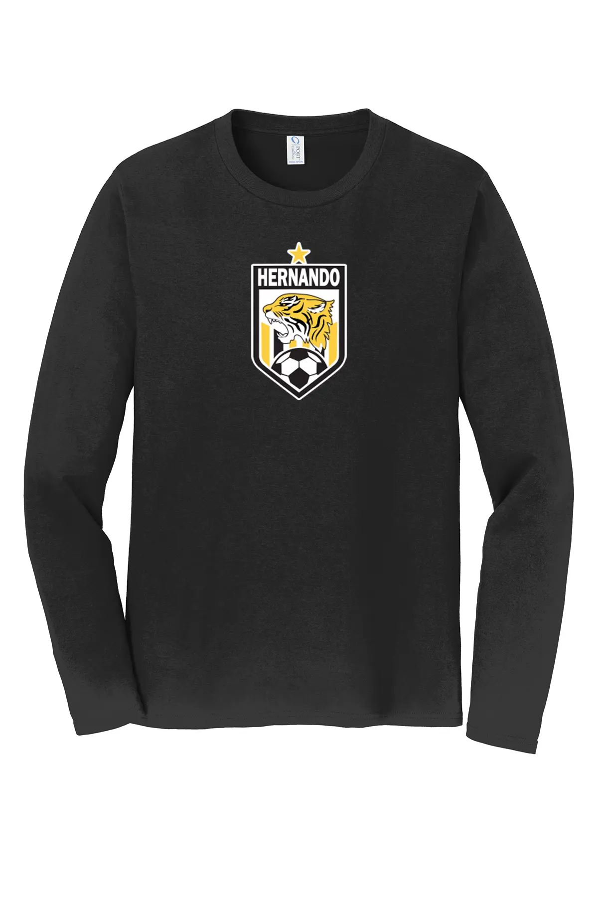 Hernando Soccer - Port & Company® Long Sleeve Fan Favorite™ Tee - 6 Color Options PrinthouseOB