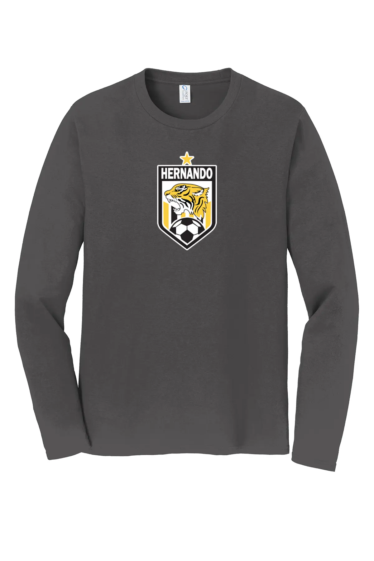 Hernando Soccer - Port & Company® Long Sleeve Fan Favorite™ Tee - 6 Color Options PrinthouseOB