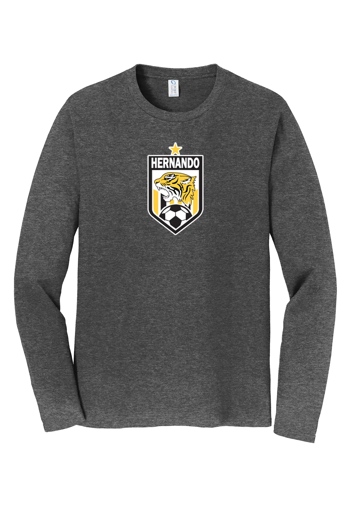 Hernando Soccer - Port & Company® Long Sleeve Fan Favorite™ Tee - 6 Color Options PrinthouseOB