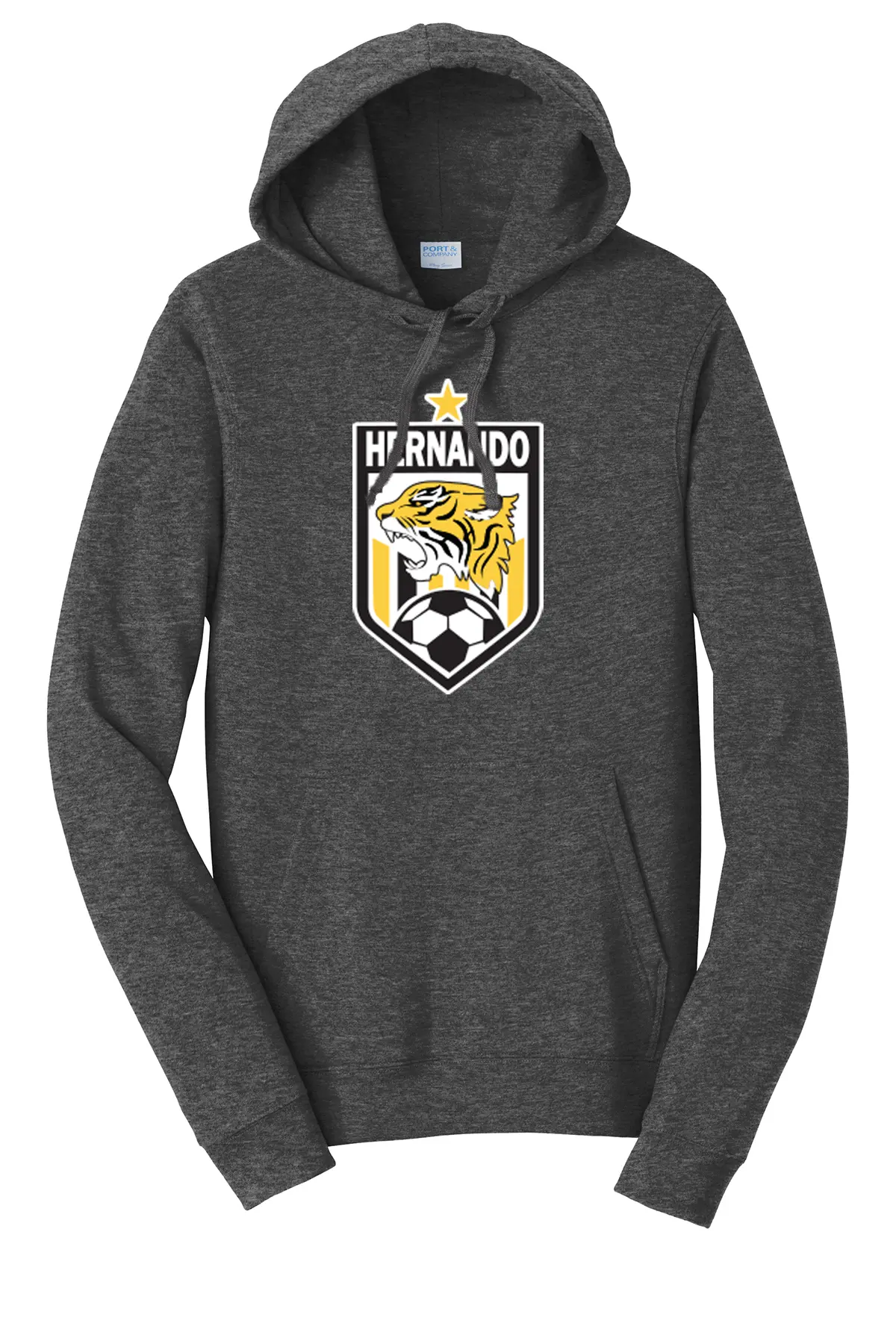 Hernando Soccer - Port & Company® Fan Favorite™ Fleece Pullover Hooded Sweatshirt - 5 Color Options PrinthouseOB