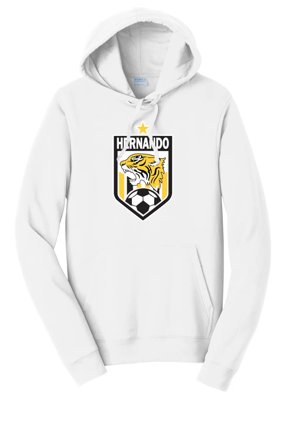 Hernando Soccer - Port & Company® Fan Favorite™ Fleece Pullover Hooded Sweatshirt - 5 Color Options PrinthouseOB