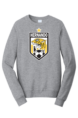 Hernando Soccer - Port & Company® Fan Favorite™ Fleece Crewneck Sweatshirt - 5 Color Options