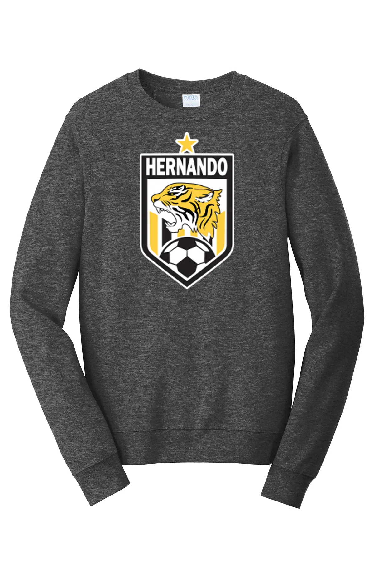 Hernando Soccer - Port & Company® Fan Favorite™ Fleece Crewneck Sweatshirt - 5 Color Options PrinthouseOB