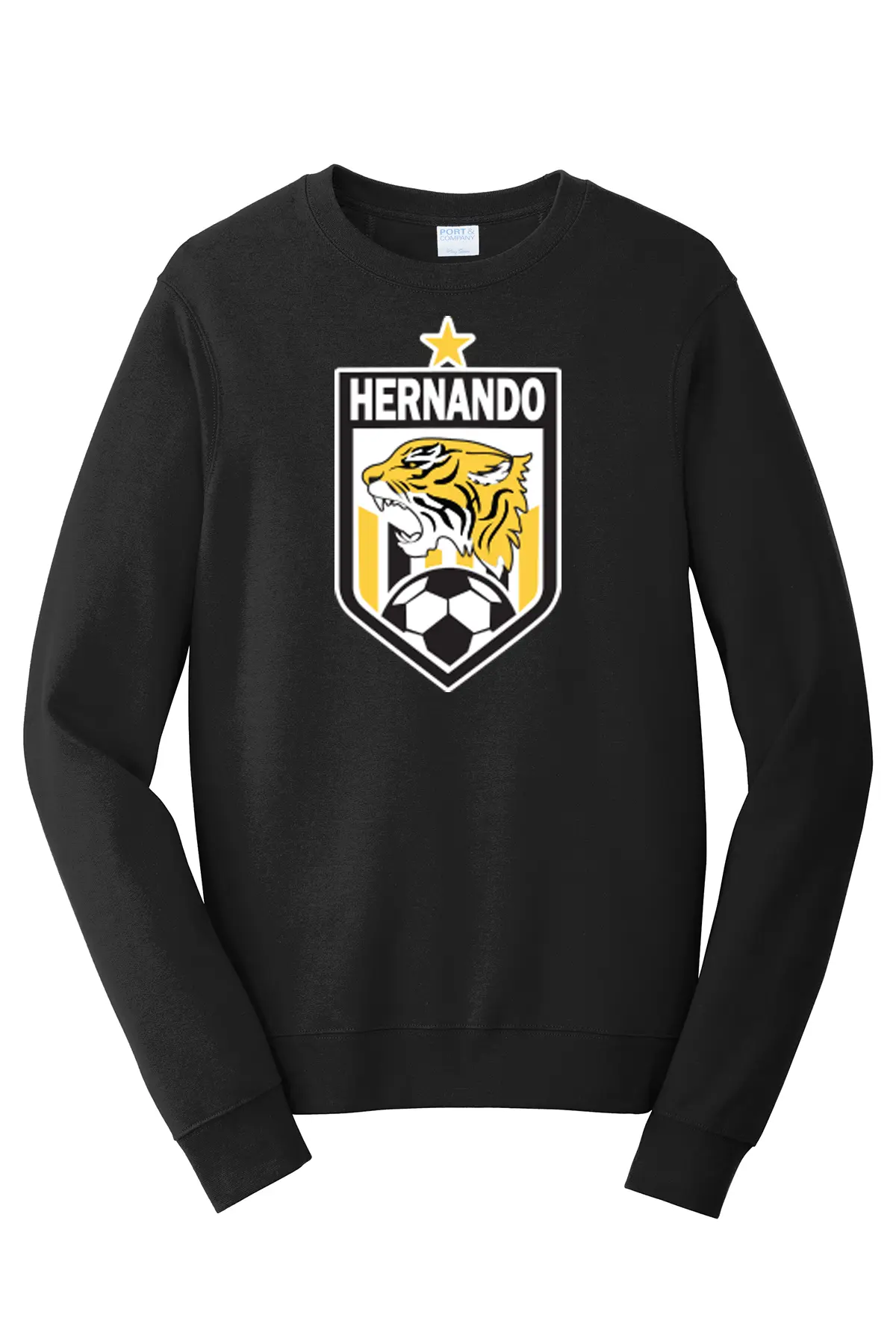 Hernando Soccer - Port & Company® Fan Favorite™ Fleece Crewneck Sweatshirt - 5 Color Options PrinthouseOB