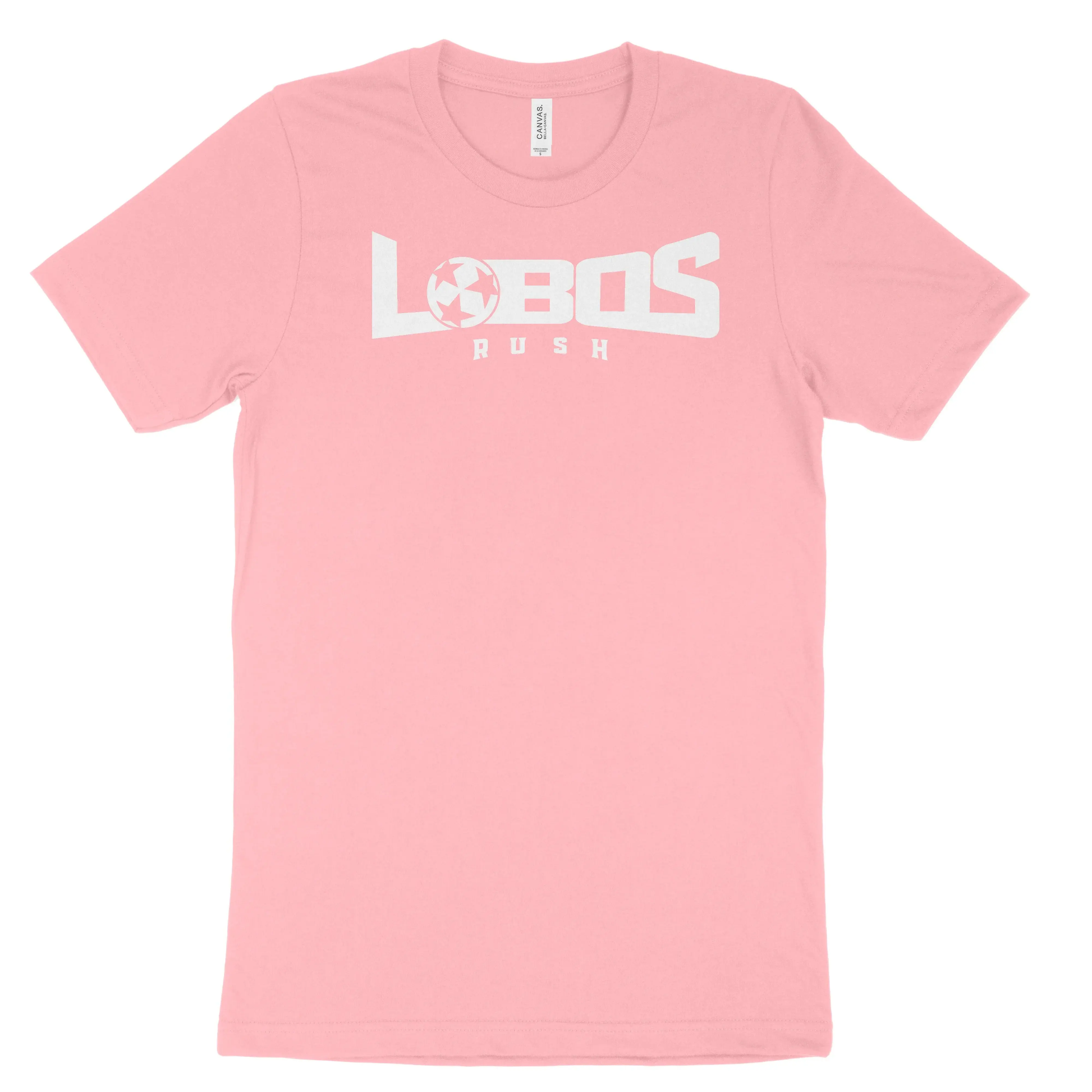 LOBOS RUSH BELLA TEE - WHITE PRINT - 14 COLOR OPTIONS PrinthouseOB