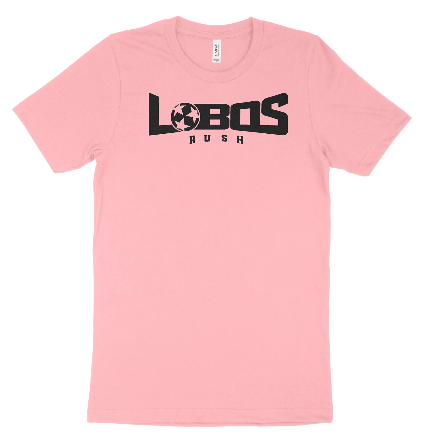LOBOS RUSH BELLA TEE - BLACK PRINT - 10 COLOR OPTIONS PrinthouseOB