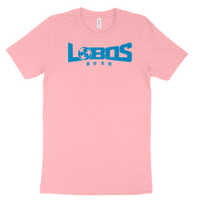 Load image into Gallery viewer, LOBOS RUSH BELLA TEE - RUSH BLUE PRINT - 8 COLOR OPTIONS