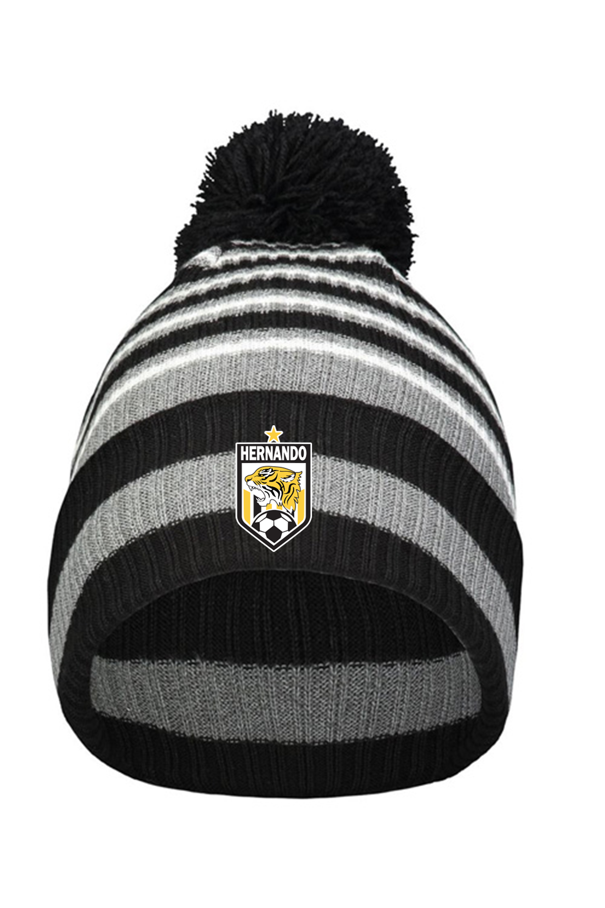 Hernando Soccer Pom Pom Beaine - 2 Color Options PrinthouseOB