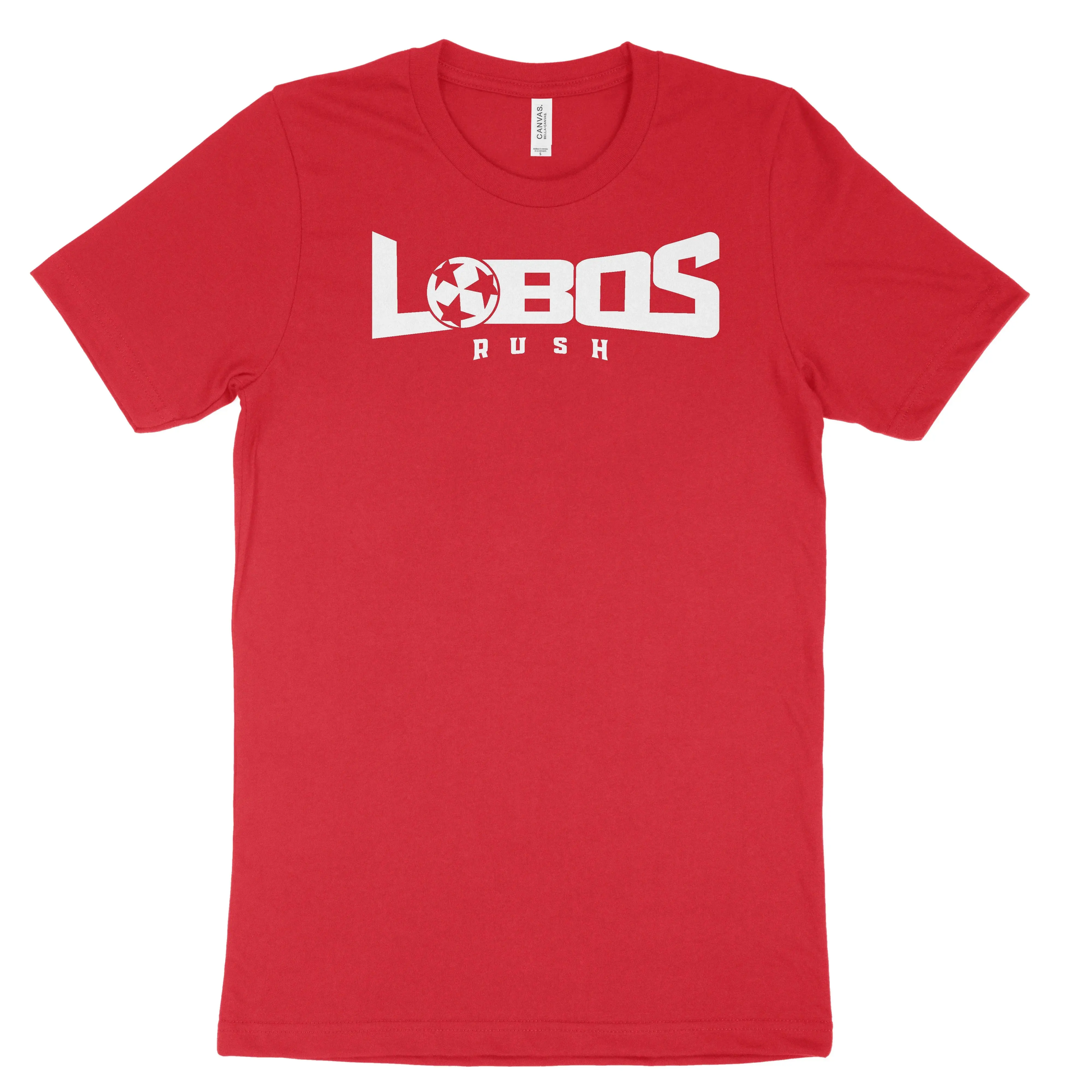 LOBOS RUSH BELLA TEE - WHITE PRINT - 14 COLOR OPTIONS PrinthouseOB