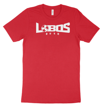 LOBOS RUSH BELLA TEE - WHITE PRINT - 14 COLOR OPTIONS PrinthouseOB