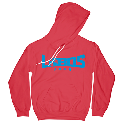 LOBOS RUSH GILDAN HOODIE - RUSH BLUE PRINT - 10 COLOR OPTIONS PrinthouseOB