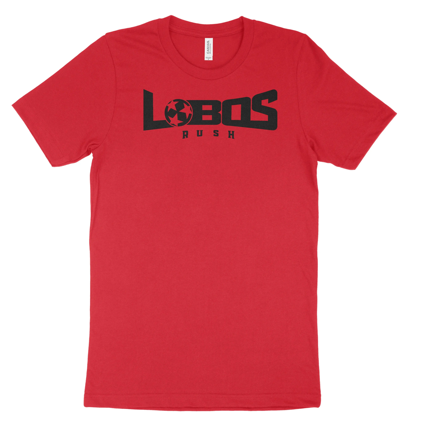 LOBOS RUSH BELLA TEE - BLACK PRINT - 10 COLOR OPTIONS PrinthouseOB