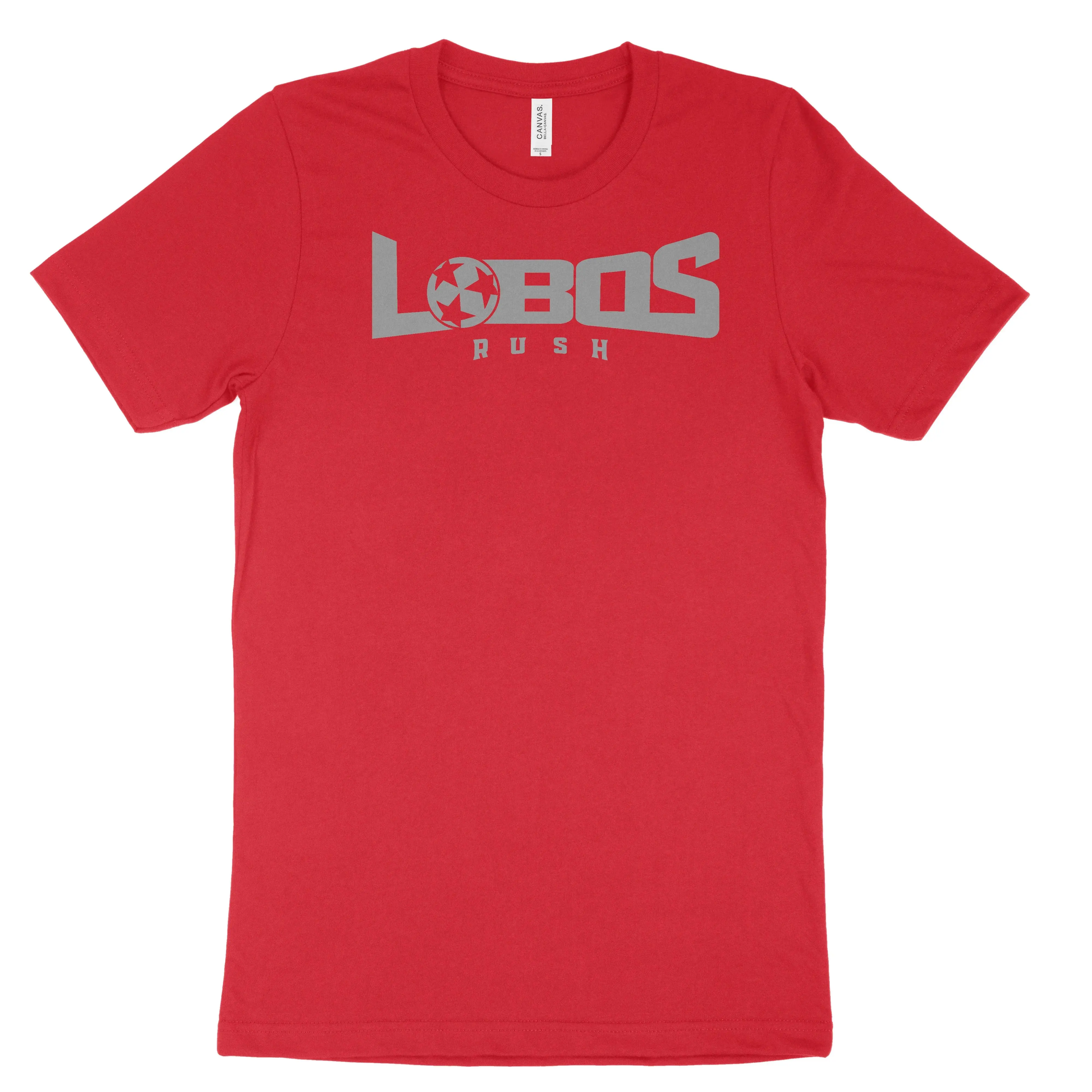 LOBOS RUSH BELLA TEE - GREY PRINT - 15 COLOR OPTIONS PrinthouseOB