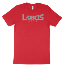 Load image into Gallery viewer, LOBOS RUSH BELLA TEE - GREY PRINT - 15 COLOR OPTIONS