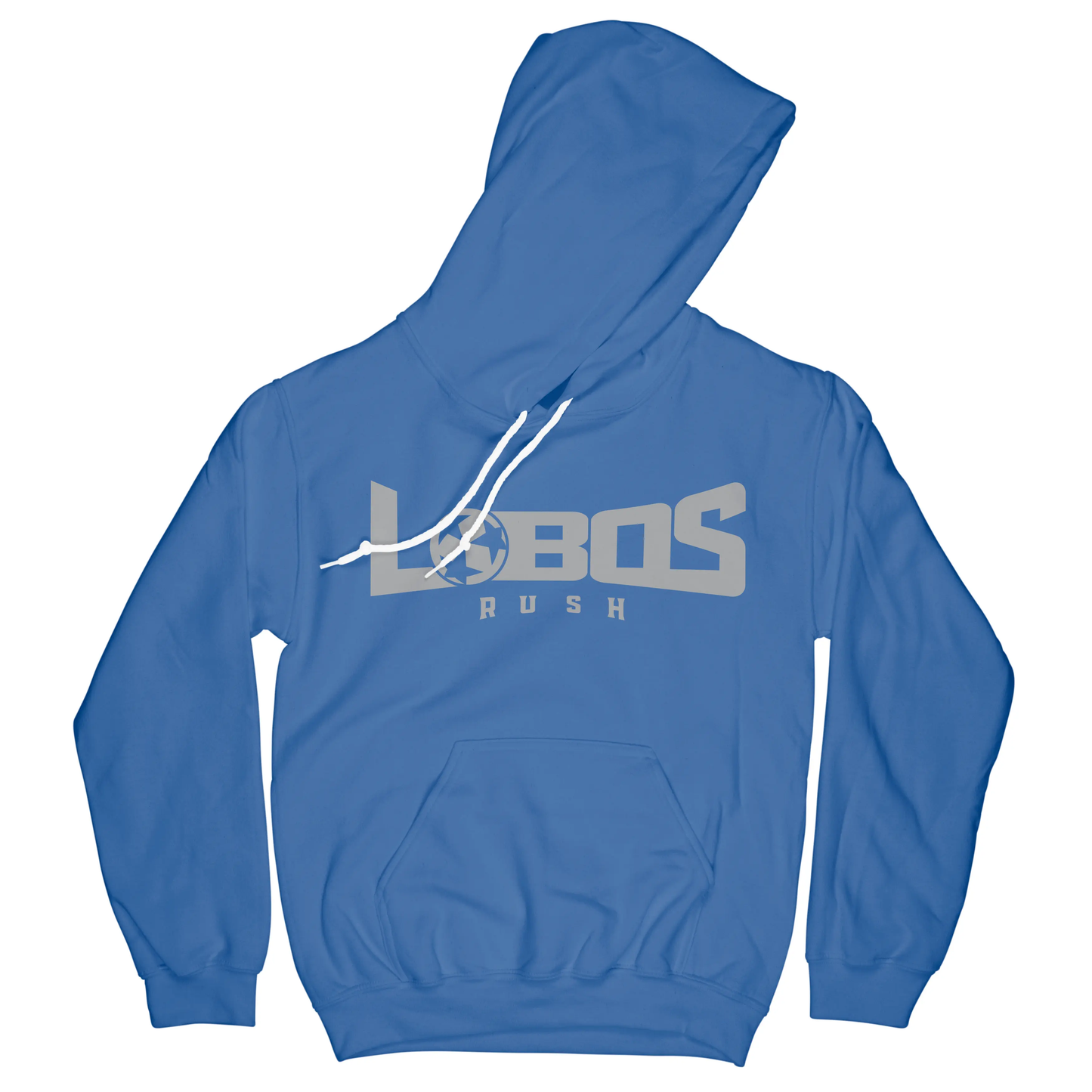 LOBOS RUSH GILDAN HOODIE - GREY PRINT - 12 COLOR OPTIONS PrinthouseOB