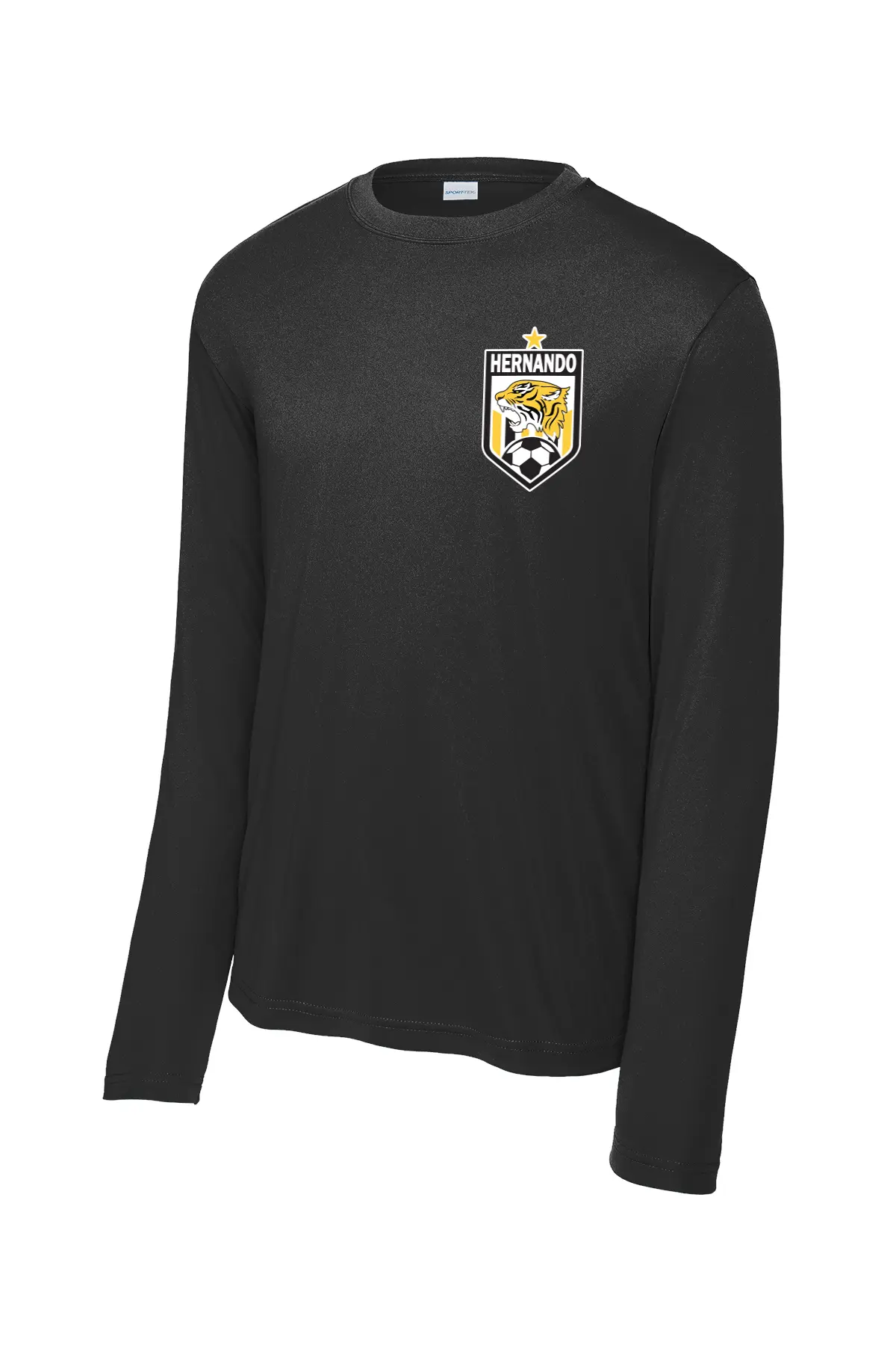 Hernando Soccer crest - Sport-Tek® Long Sleeve PosiCharge® Competitor™ Tee - 6 Color Options PrinthouseOB
